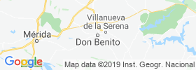 Don Benito map